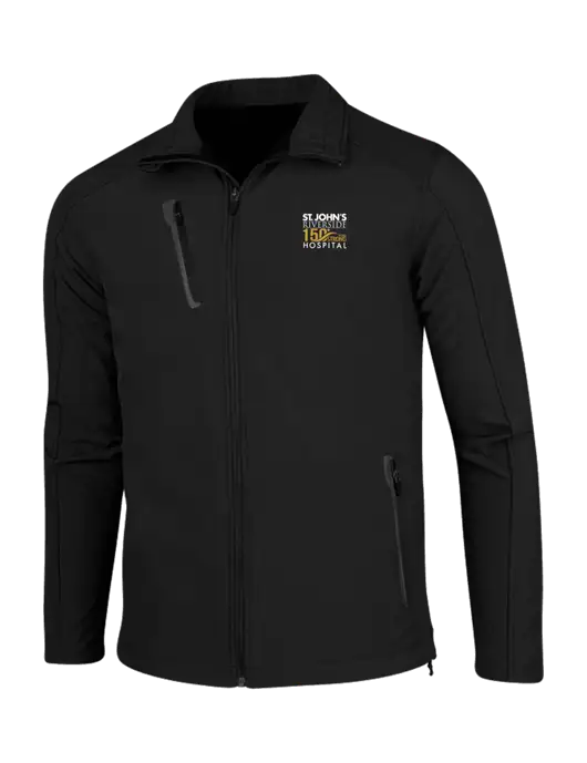 Black Welded Softshell Jacket w/St. John's 150+ Logo