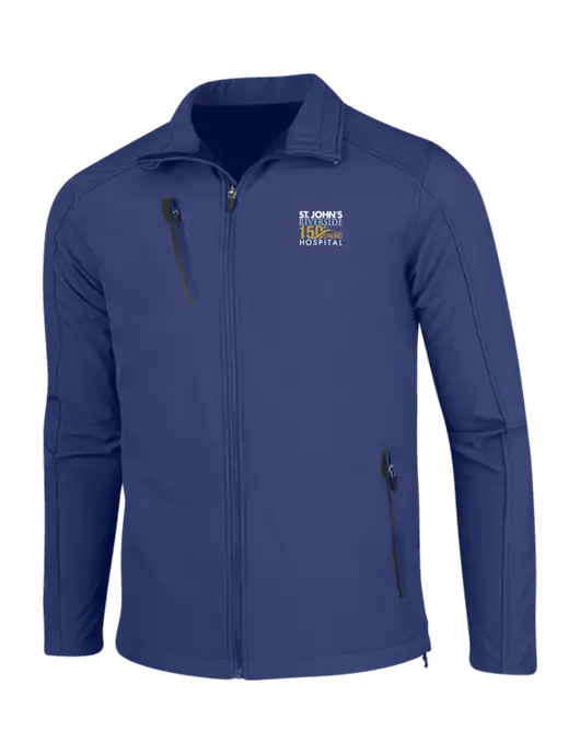 Dark Royal Welded Softshell Jacket w/St. John's 150+ Logo