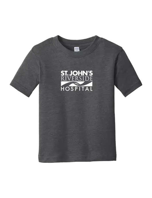 Rabbit Skins Vintage Smoke Toddler Fine Jersey Tee w/St. John's Riverside Logo
