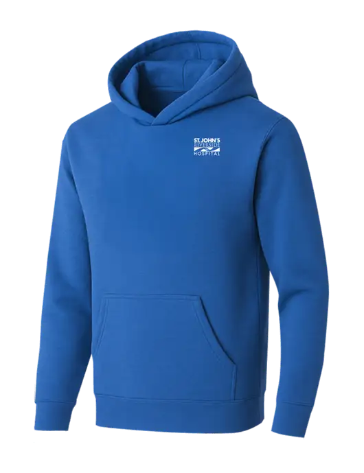BELLA+CANVAS Royal Sponge Fleece Pullover Hoodie w/St. John's Riverside Logo