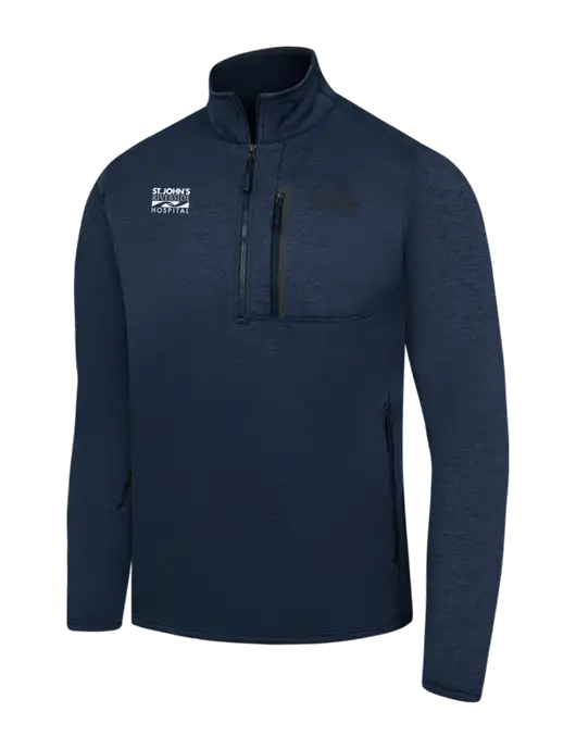 The North Face Navy Heather Skyline 1/2-Zip Fleece w/St. John's Riverside Logo