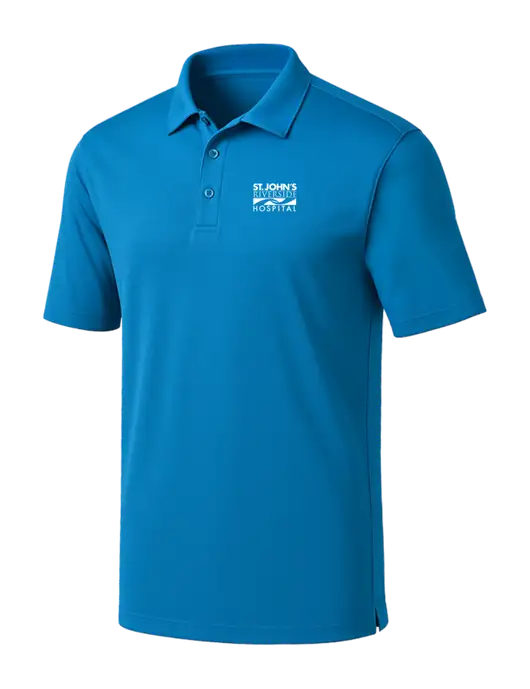 Royal Blue Silk Touch Performance Polo w/St. John's Riverside Logo
