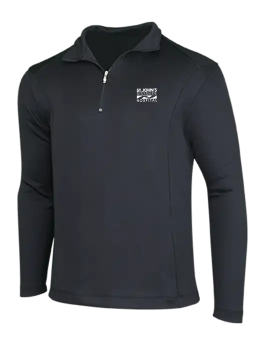 NIKE Black Sport Cover-Up w/St. John's Riverside Logo