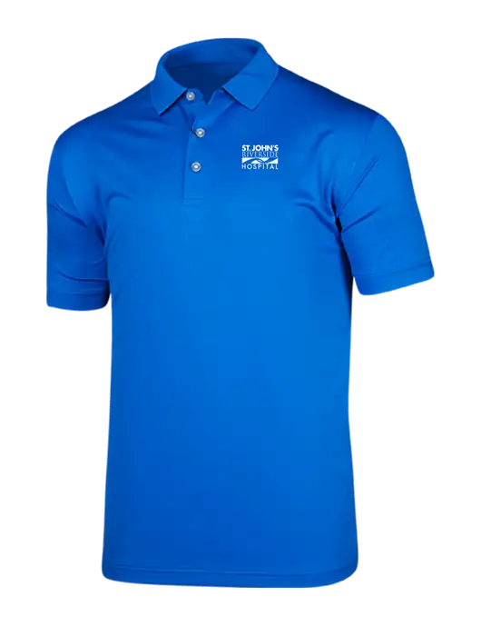 Callaway Vibrant Royal Blue Ventilated Polo w/St. John's Riverside Logo