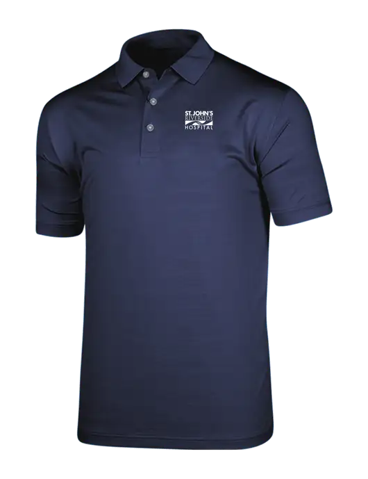Callaway Vibrant Navy Ventilated Polo w/St. John's Riverside Logo