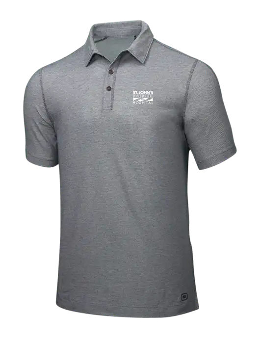 OGIO Medium Grey ONYX Polo w/St. John's Riverside Logo