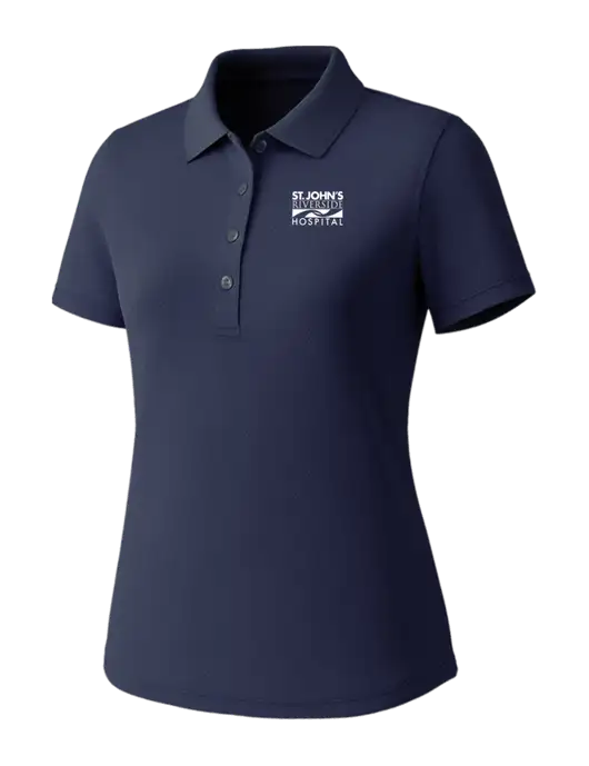 Callaway Womens Core Navy Performance Polo w/St. John's Riverside Logo