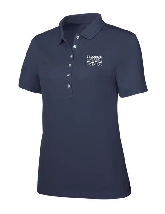 Callaway Womens Ottoman Navy Polo w/St. John's Riverside Logo