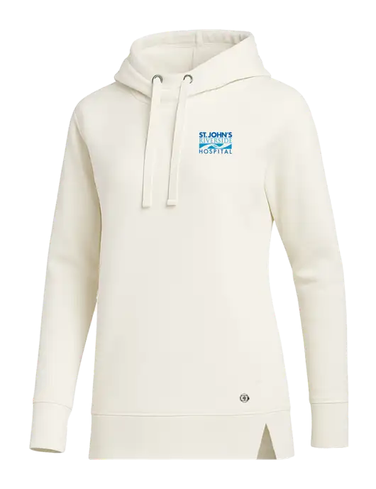 OGIO Ivory Luuma Pullover Fleece Hoodie w/St. John's Riverside Logo