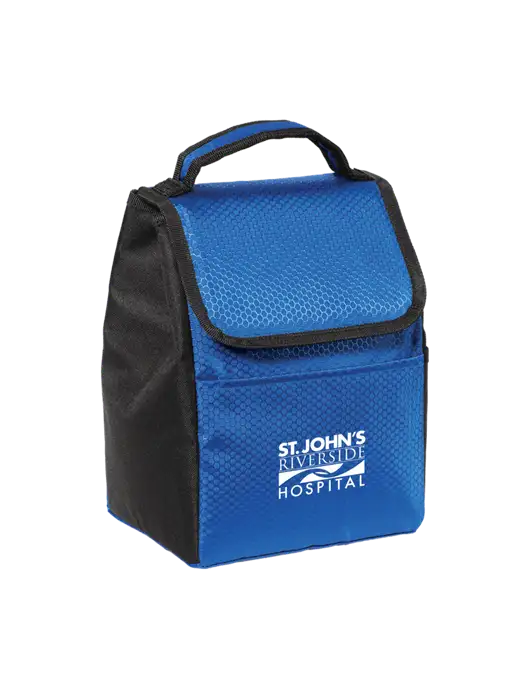 Lunch Bag Twilight Blue/Black Cooler w/St. John's Riverside Logo